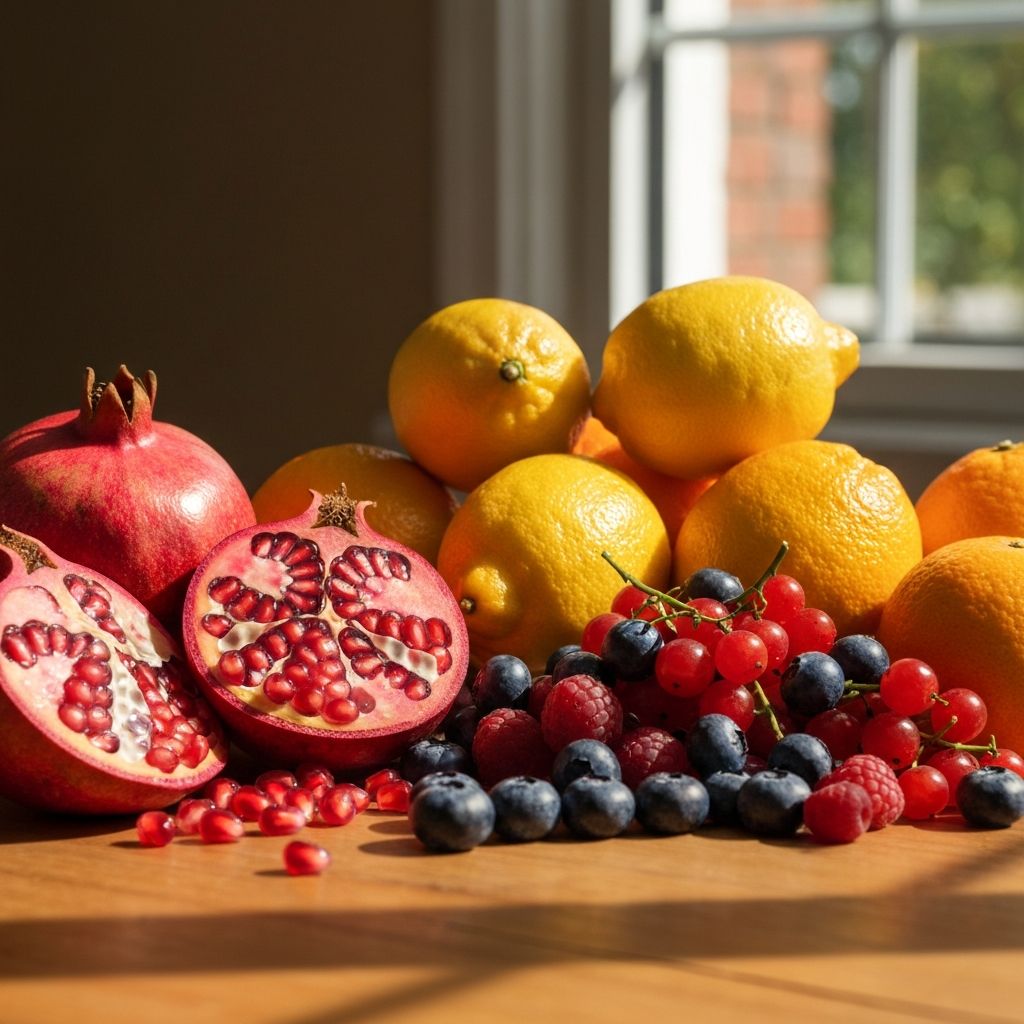 Antioxidantrika bär och frukter