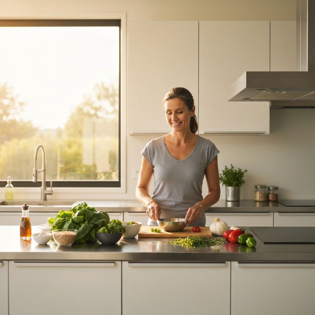 Hälsosam matlagning och måltidsberedning