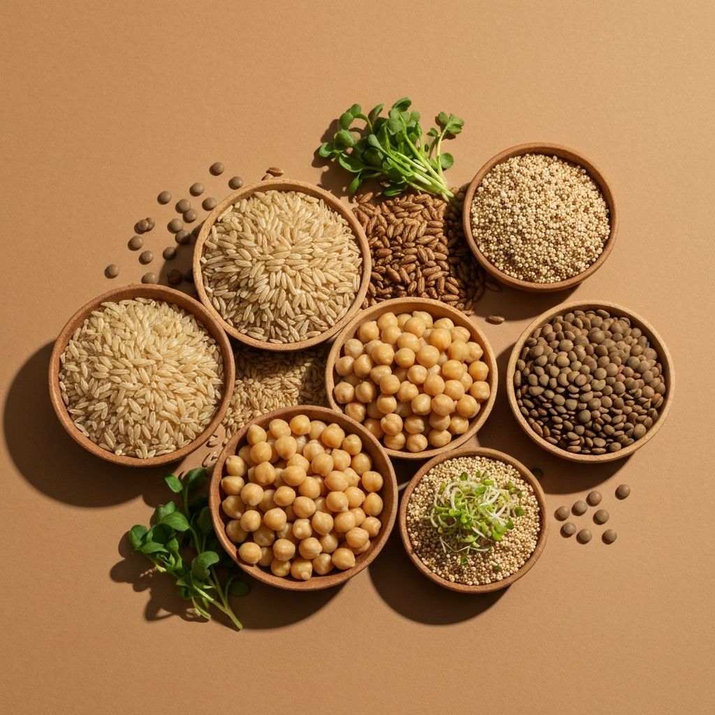 Helkorn och proteinkällor